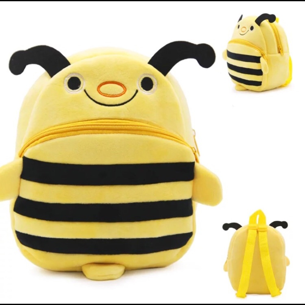 Firm⭐️ Plush Kids Bumblebee Backpack - Adorable10